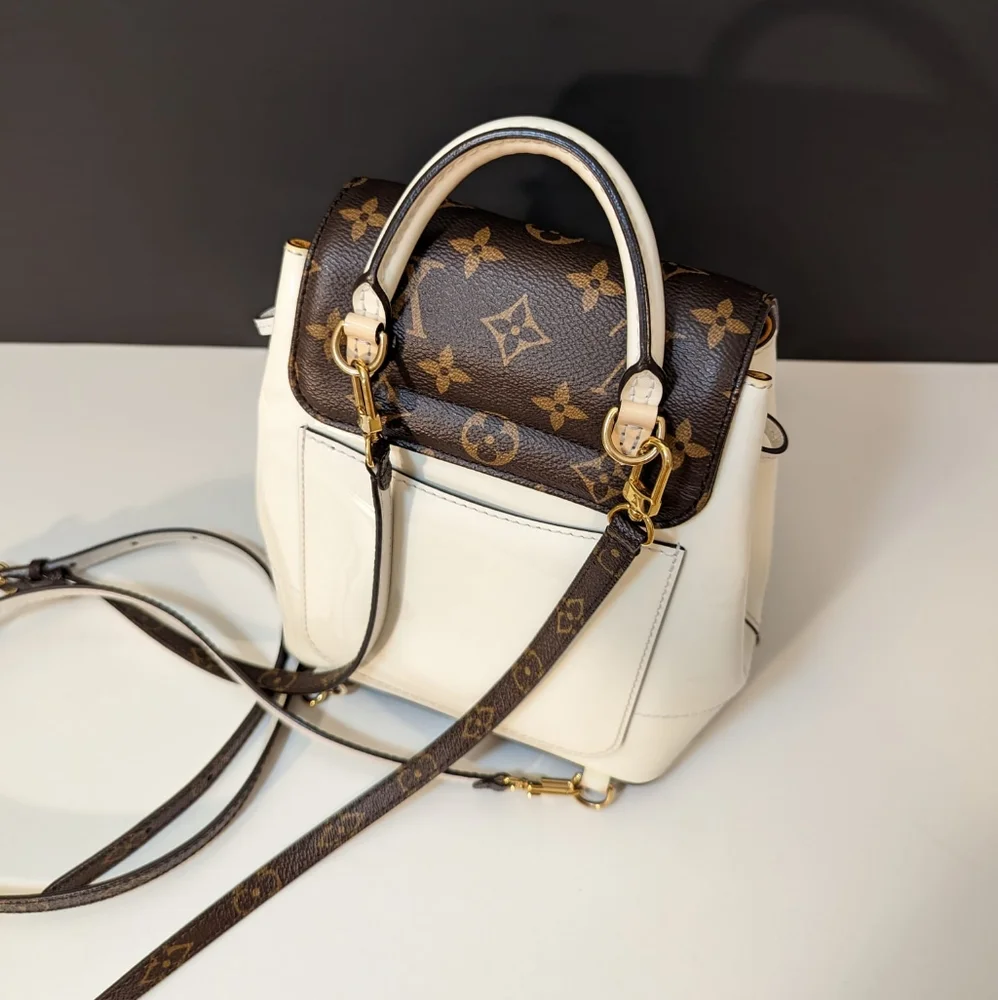 ✨️💎Rare .Authentic Louis Vuitton Hot spring backpack patent leather monogram - Picture 4 of 15